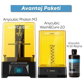 Anycubic Photon M3 SLA 3D Yazýcý Avantaj Paketi