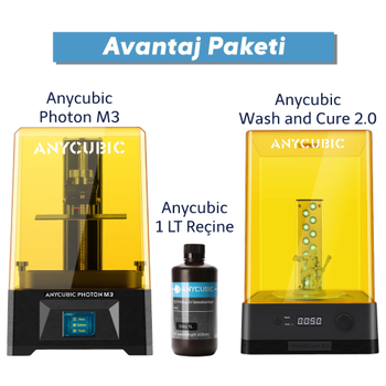 Anycubic Photon M3 SLA 3D Yazc Avantaj Paketi