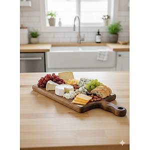 Ah�ap, �hlamur a�ac�ndan tamamen el i��ili�i kesme-sunum tahtas�