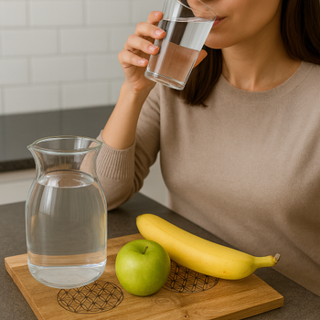 Su canland�r�c�, meyve-sebze canland�r�c�. Hem s�rahi ayn� anda bardak i�in