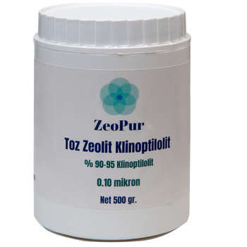 Zeopur 0.10 mikron toz zeolit klinoptilolit 500 gr.