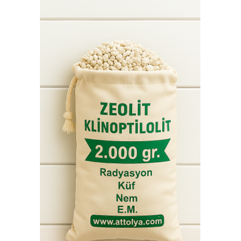 RADYASYON-K�F-NEM ���N ZEOL�T TA�LARI- 2.000 gr. (2 kg)