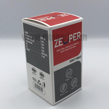 Zeoper Zeolit Klinoptilolit Takviye Edici Gıda- Tablet