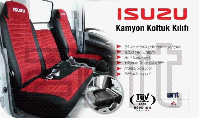 Isuzu Npr Nqr Koltuk Kilifi Orj Bordo Siyah 1997 2010 Model 3a Otomotiv Isuzu Yedek Parca