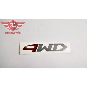 Isuzu D-Max 4WD Yazısı Etiket 