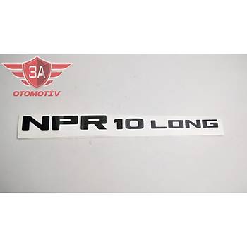 Isuzu NPR 10 Long Yaz�s� Etiket