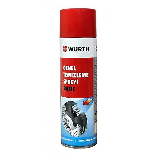 W�rth Fren Balata Spreyi 500 Ml Genel Temizleme SKT 08/23