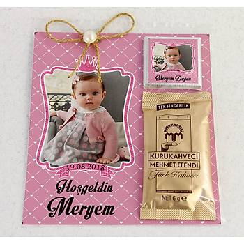 nci Detayl Kahve ve ikolatal Kz Bebek Hediyesi - Fotorafl
