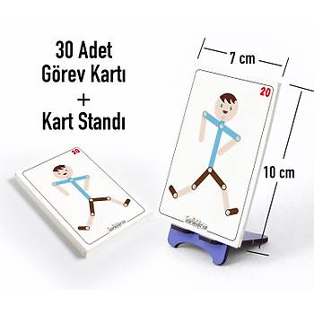 Erkek Figr p Adam, Montessori Ahap Eitici Oyuncak