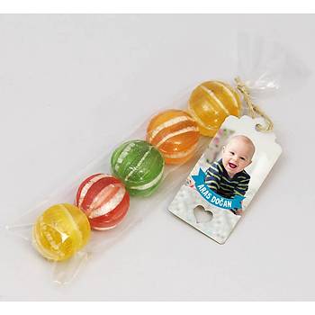 Meyveli Şeker - Erkek Bebek Şekeri
