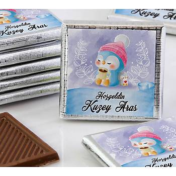 Erkek Bebek Dkme ikolata - Penguen