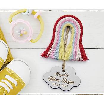 Makrome Gkkua Magnet - Erkek Bebek ekeri