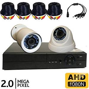 Oem 2 Kameral� 2.0mp AHD Pro Paket Kamera Sistemi - P198
