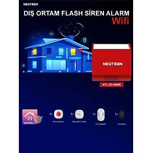 DI� ORTAM S�REN ALARM SET� - Wifi + PAN�K BUTONU