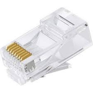 Rj45 Konnekt�r 100 Adet Network Cat5 Cat6 Jak Jack Ethernet U�