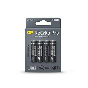 GP AA 2100 mAh �arjl� Kalem Pil 4'l� Paket ReCyko GP210AAHCBEM-2GB4