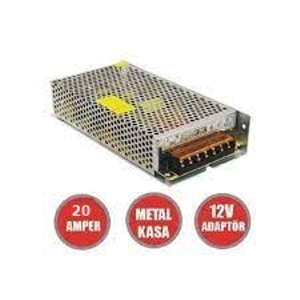 12V20 AMPER METAL ADAPT�R