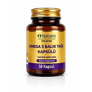 OMEGA- 3 BALIK YA�I KAPS�L� TAKV�YE ED�C� GIDA 50 KAPS�L