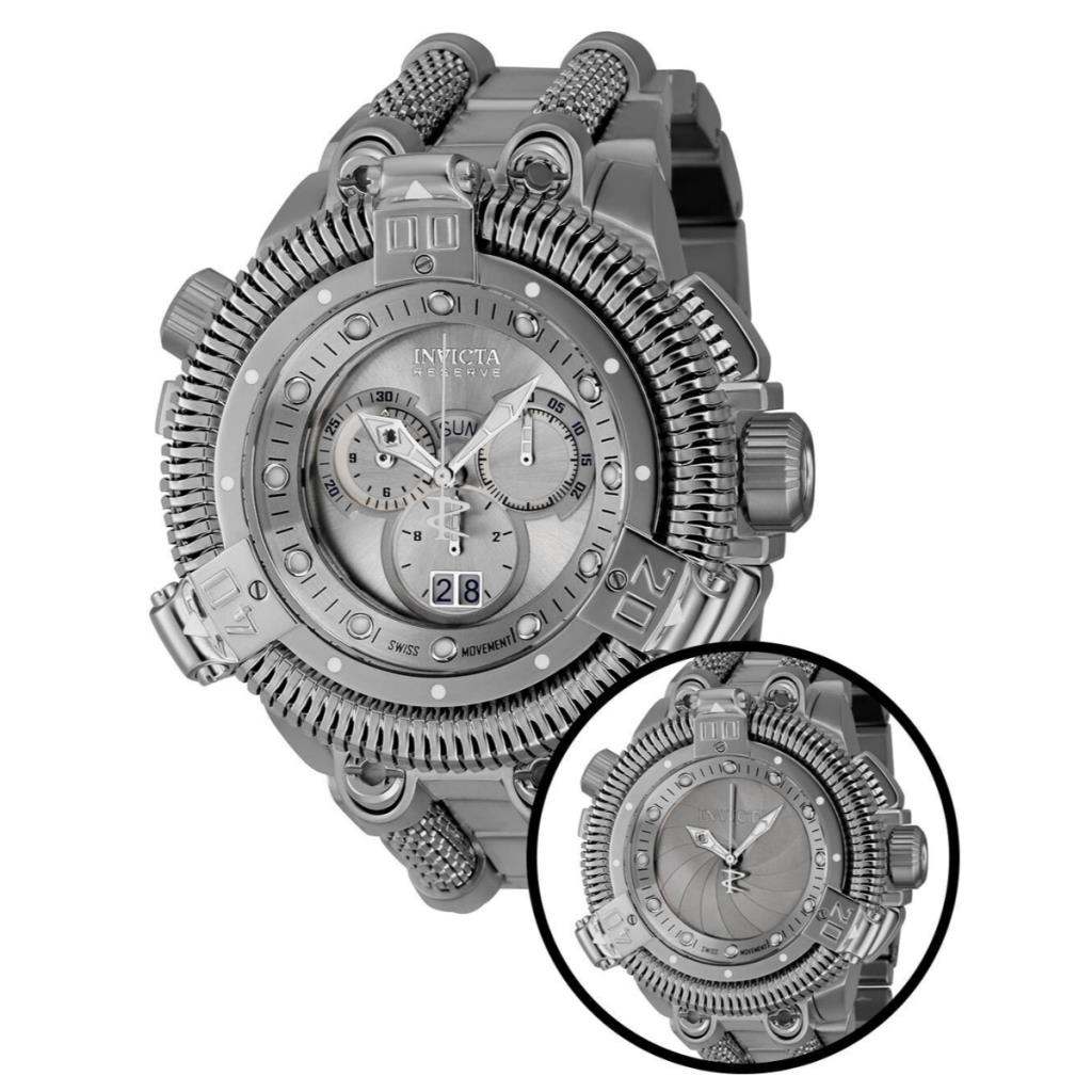 Invicta King Python Shutter Erkek Kol Saati - 50mm Titanium 40579 ...