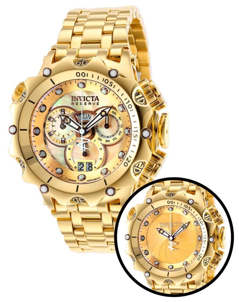 Invicta Reserve Venom Shutter Swiss Erkek Kol Saati- 47mm 36589 ...