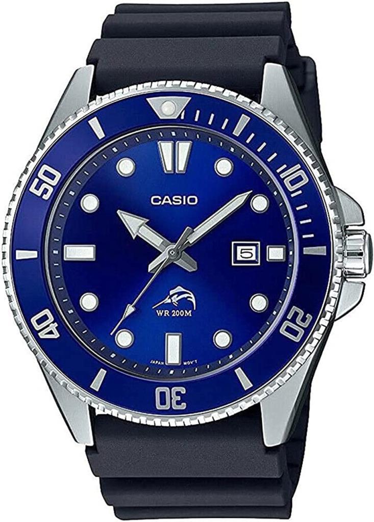 Casio Divers Mavi 200m MDV-106B-2AV Bill Gates Silikon Erkek Kol