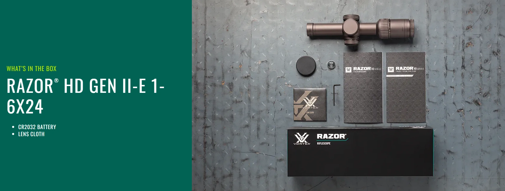 Vortex Razor HD Gen II-E 1-6x24 SFP VMR-2