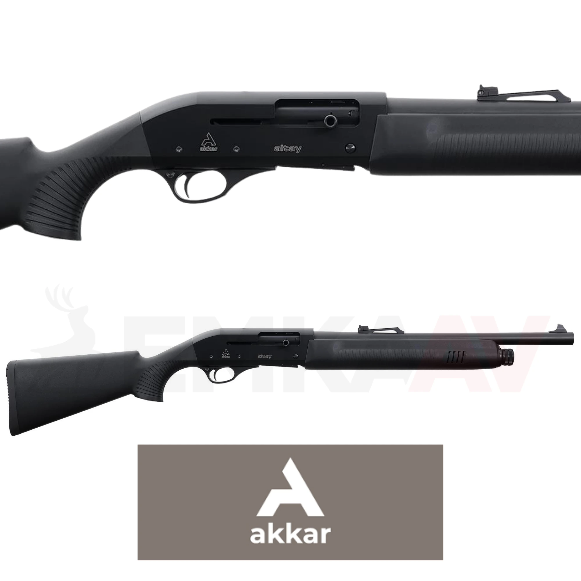 Akkar Altay 212HD Silver Yarı Otomatik Av Tüfeği