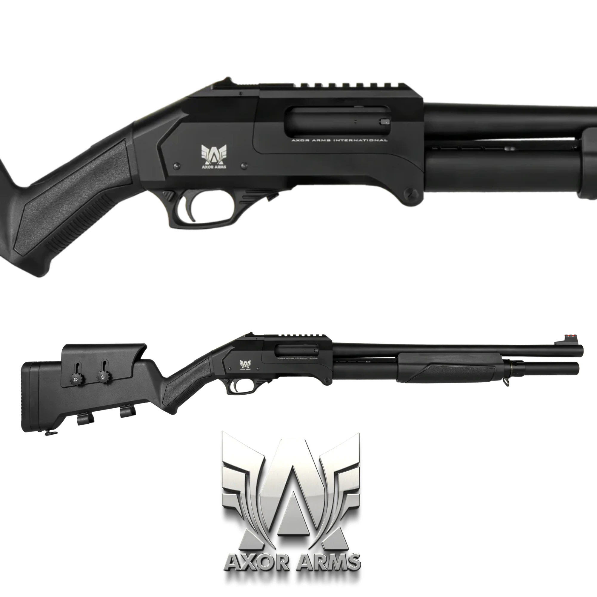 Axor Arms FP-A Katlanır + Pompalı Av Tüfeği