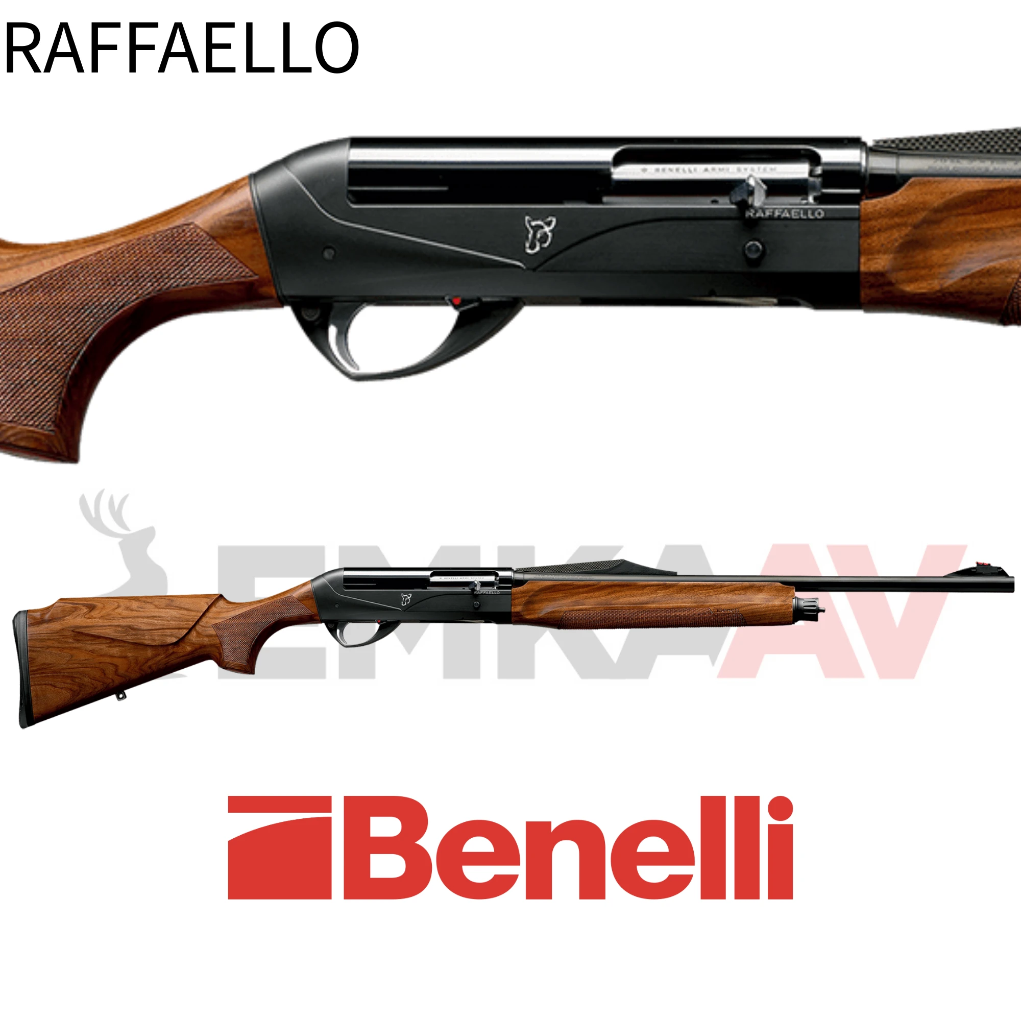 Benelli Raffaello Slug 20 Yarı Otomatik Av Tüfeği