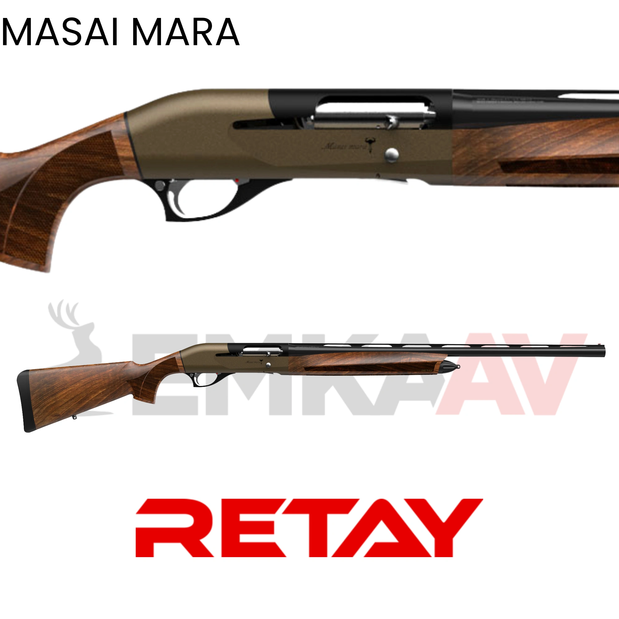 Retay Masai Mara Bronz Otomatik Av Tüfeği