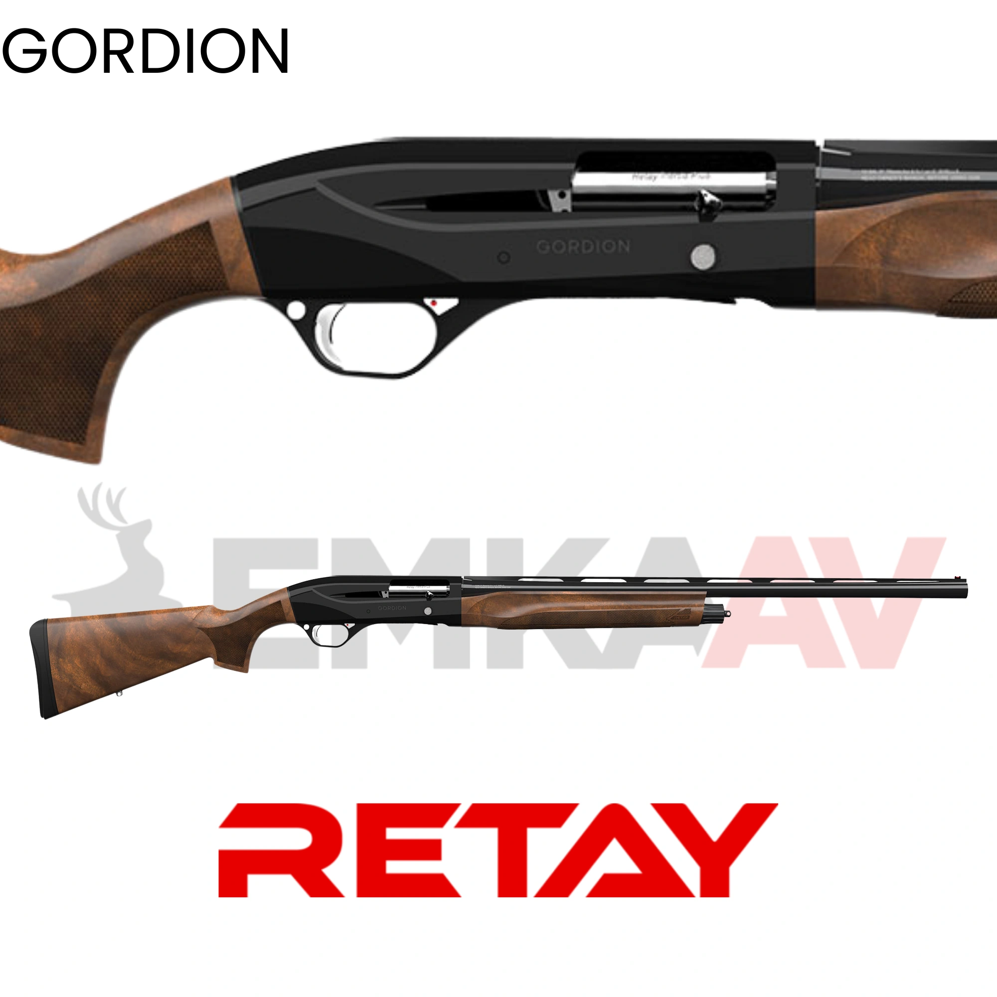 Retay Gordion Jet Black Otomatik Av Tüfeği
