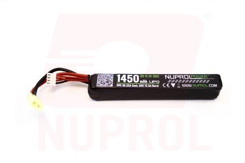 Nuprol AIRSOFT LIPO PIL 11.1V 1450MAH 30C STICK