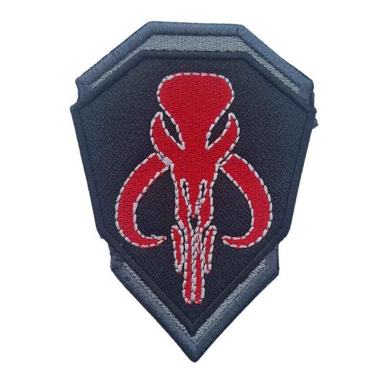 5.11 KARL RUSTON "MAMMUT" TACTICAL PATCH-KIRMIZI-SİYAH