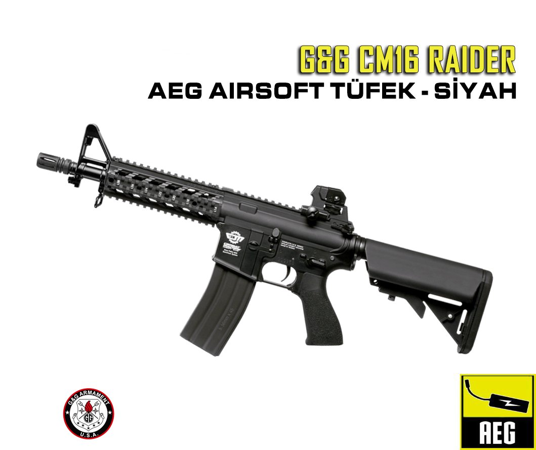 GG CM16 Raider AEG Airsoft Tüfek