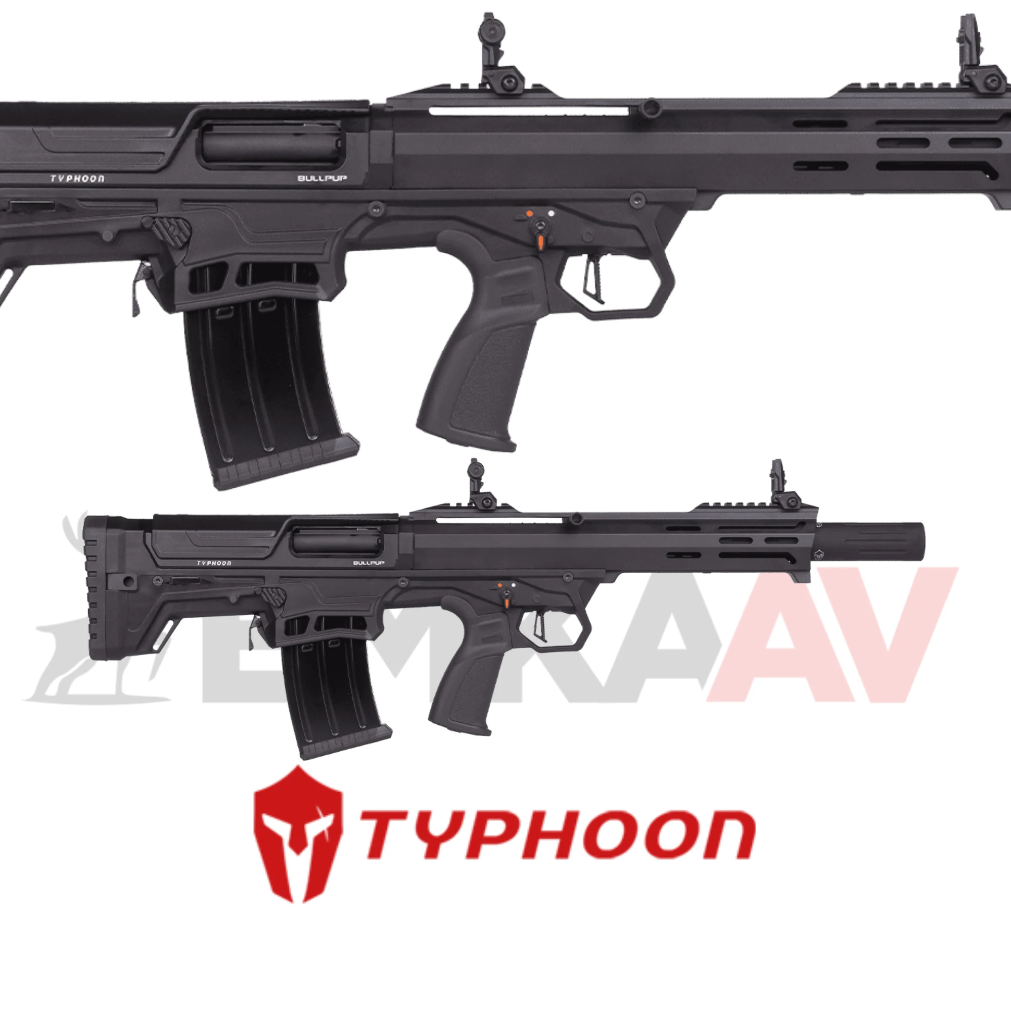 Typhoon Sierra 12 Bullpup Siyah Yarı Otomatik Av Tüfeği