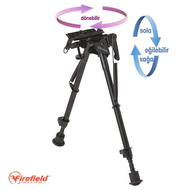 Firefield FF34027 Stronghold Bipod 11-16 - Siyah