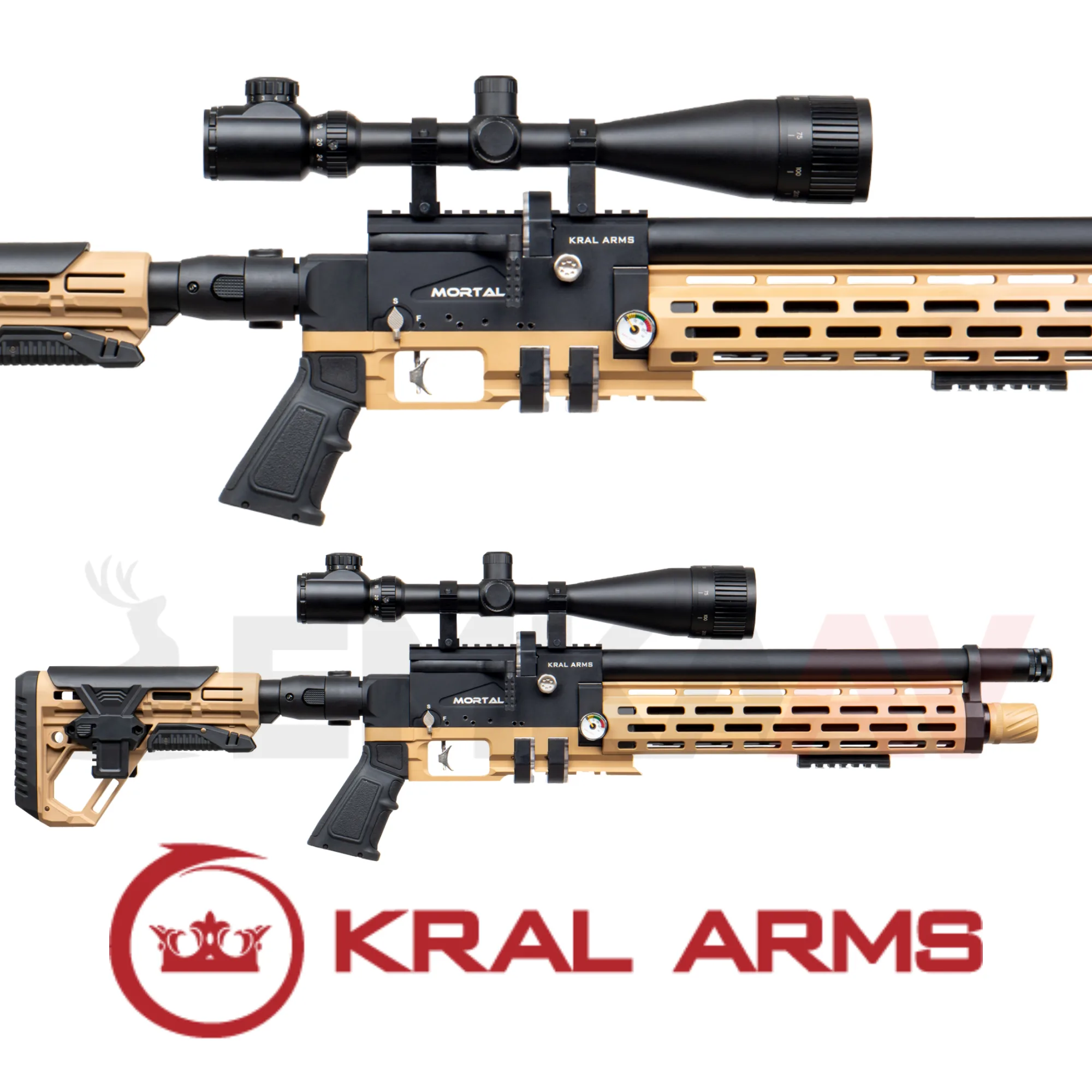 Kral Arms Puncher Mortal FDE PCP Havalı Tüfek