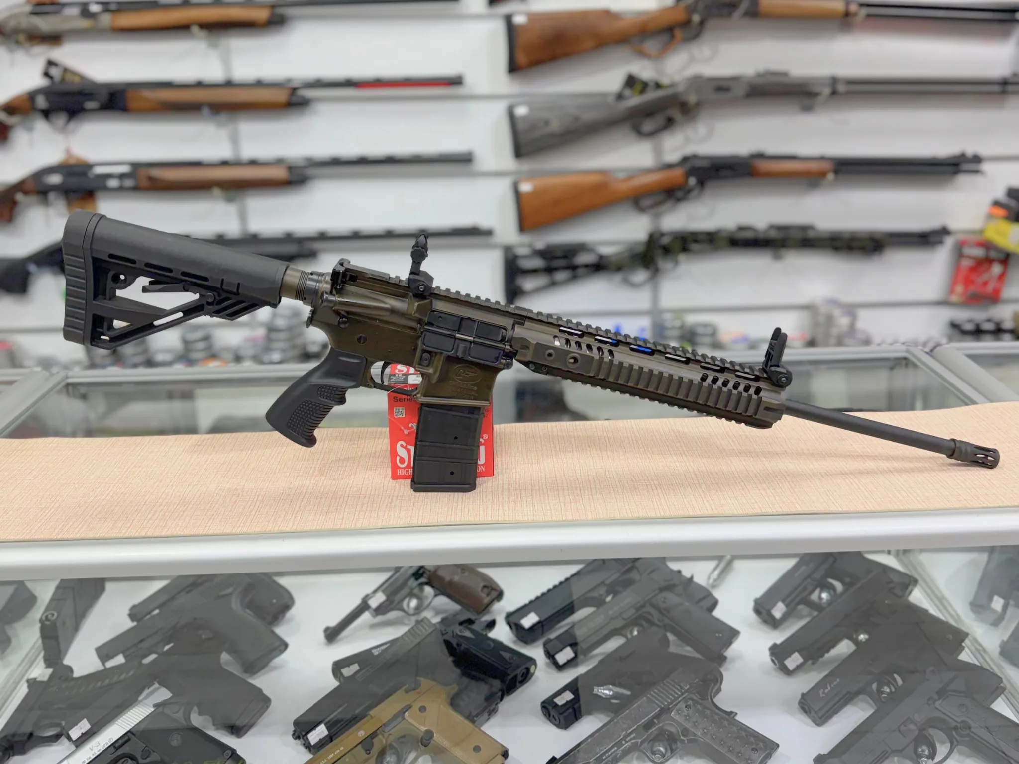 Aksa Crossfire T-14 Bronz Eskitme 36 Kalibre Şarjörlü Otomatik Av Tüfeği