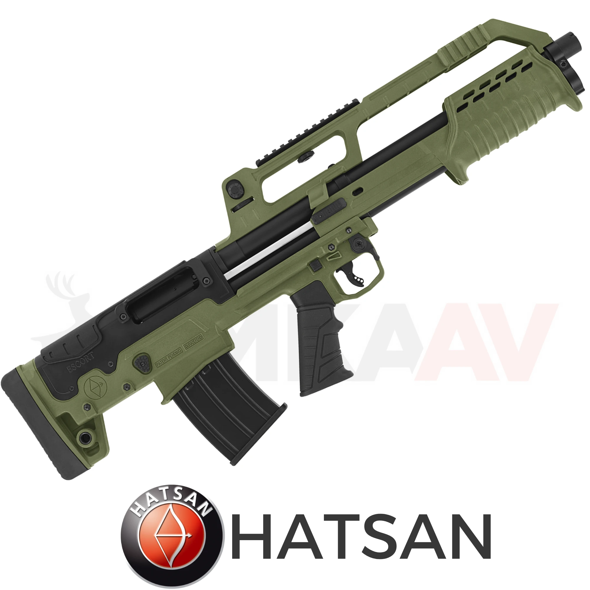 Hatsan Escort 12 Bulltac Mag Haki Şarjörlü Pompalı Av Tüfeği