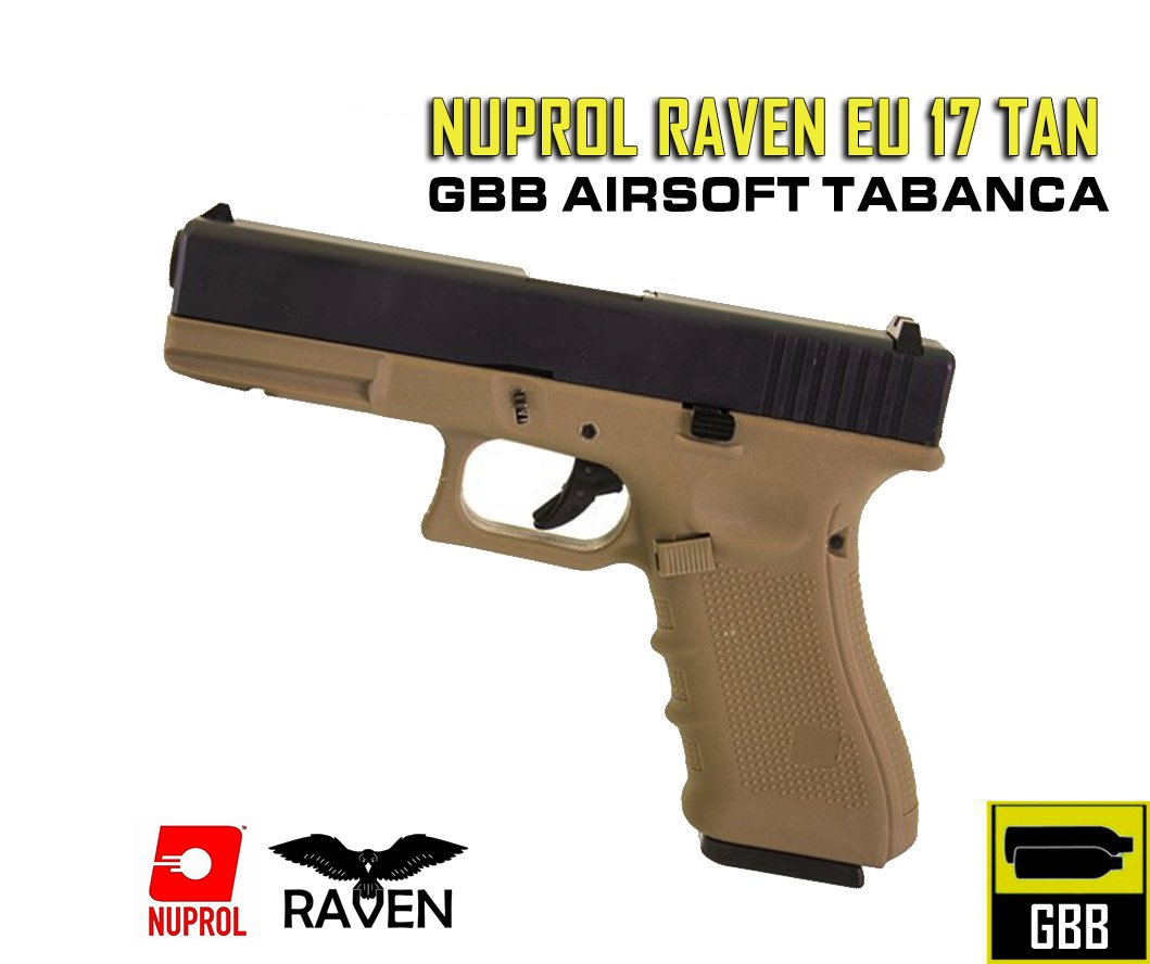 NUPROL RAVEN Glock G17 TAN Gen4 - Çöl Rengi