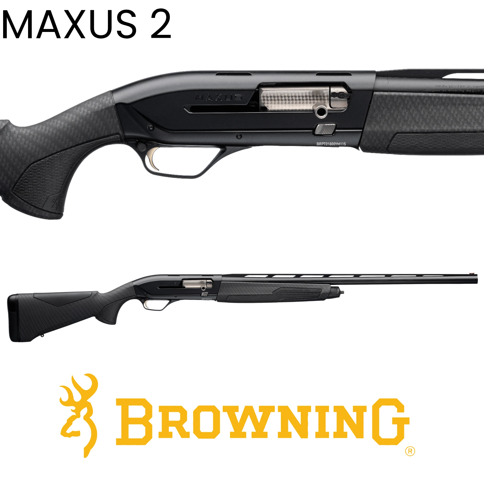 Browning Maxus 2 Composite Carbon Fiber Yarı Otomatik Av Tüfeği