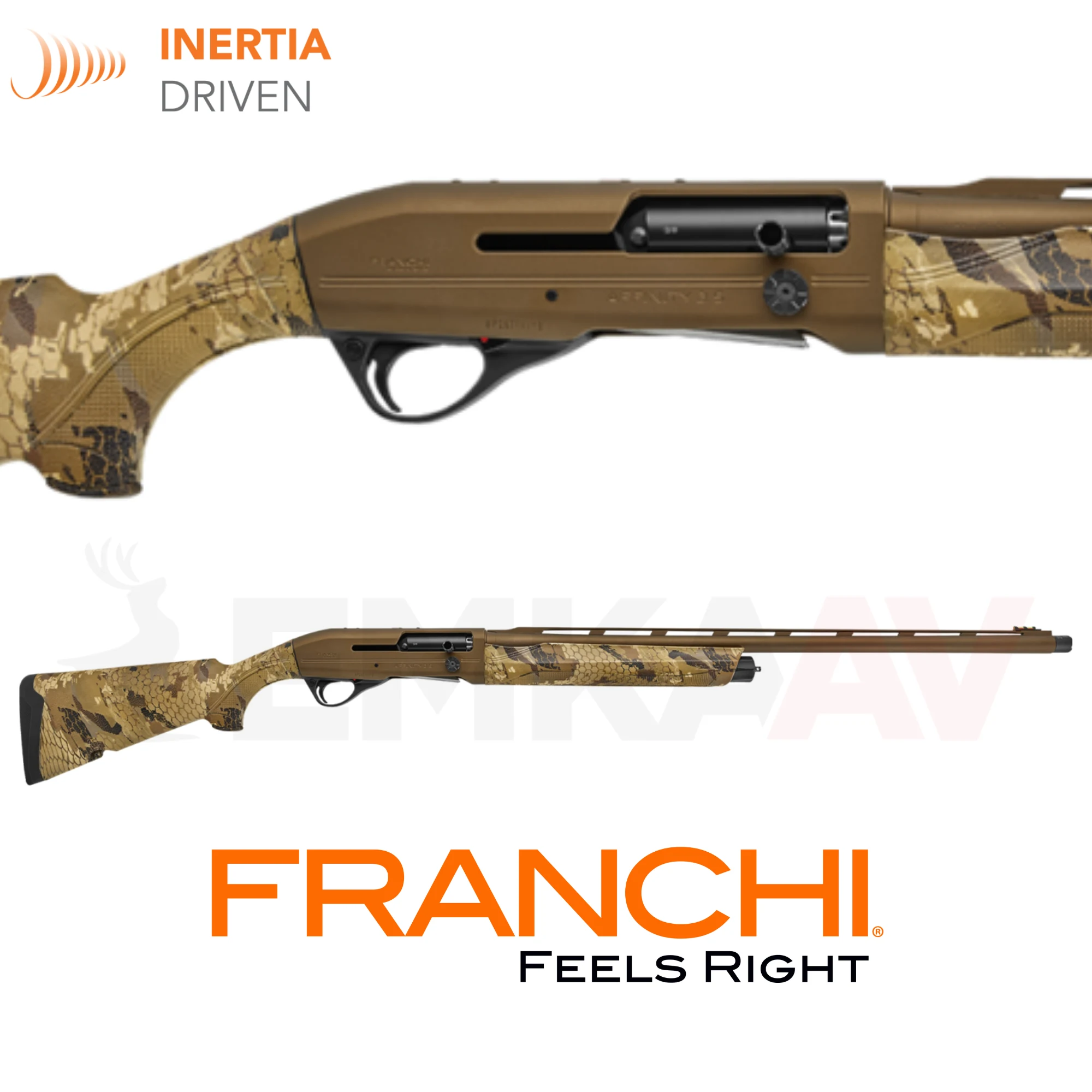 Franchi Affinity 3,5 Elite Bronz Yarı Otomatik Av Tüfeği