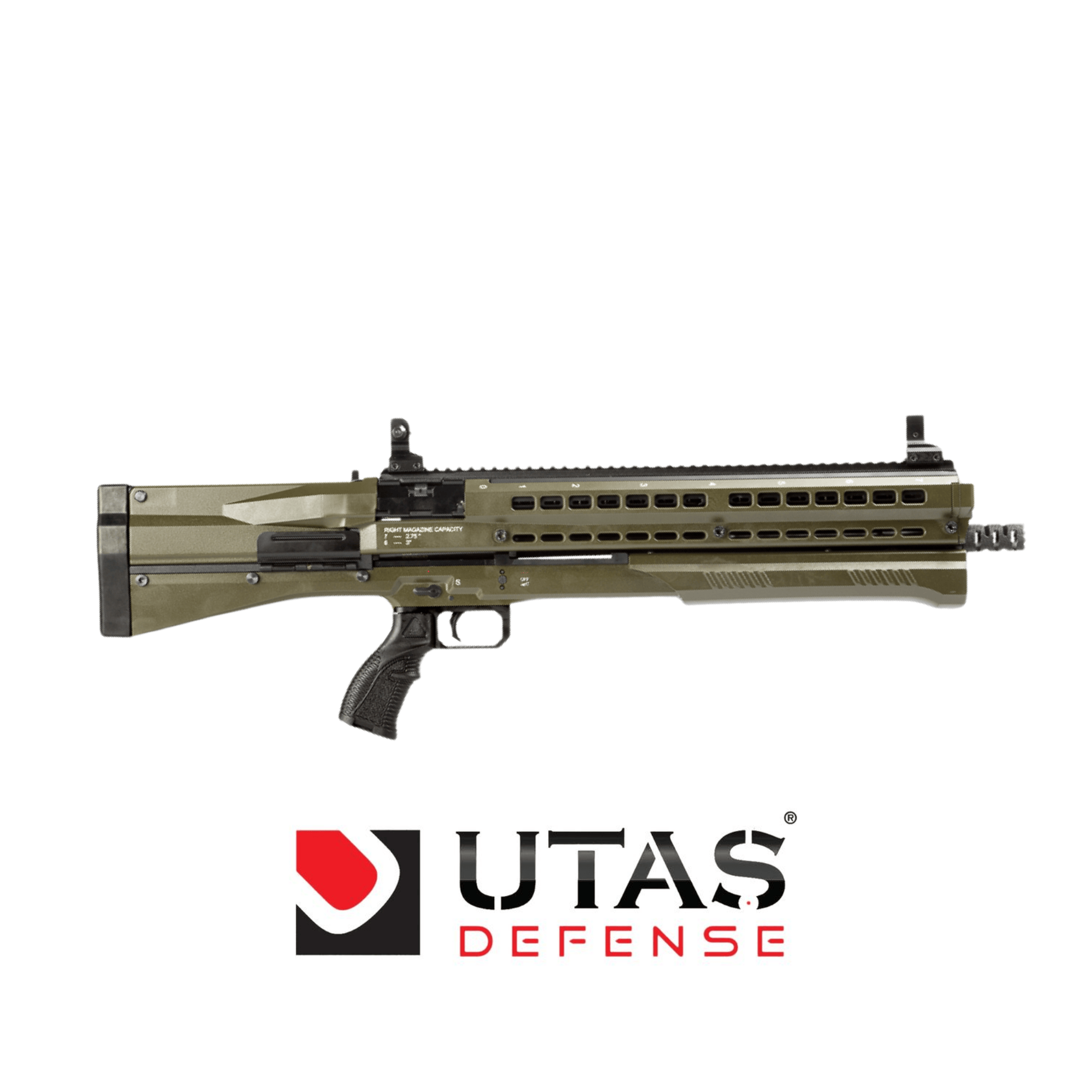 Utaş UTS-15 OD Green Pompalı Tüfek 14+1 (UTS15)