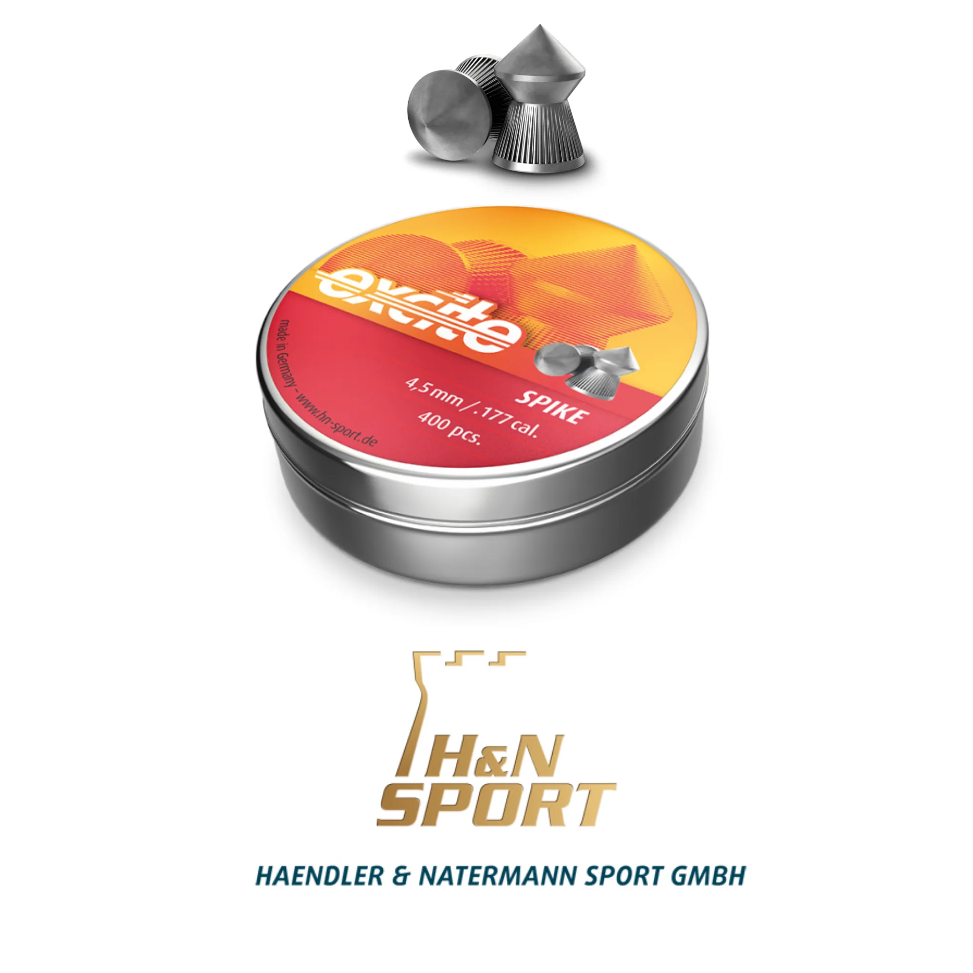 H&N Excite Spike 4.5 mm Saçma / 400 Adet