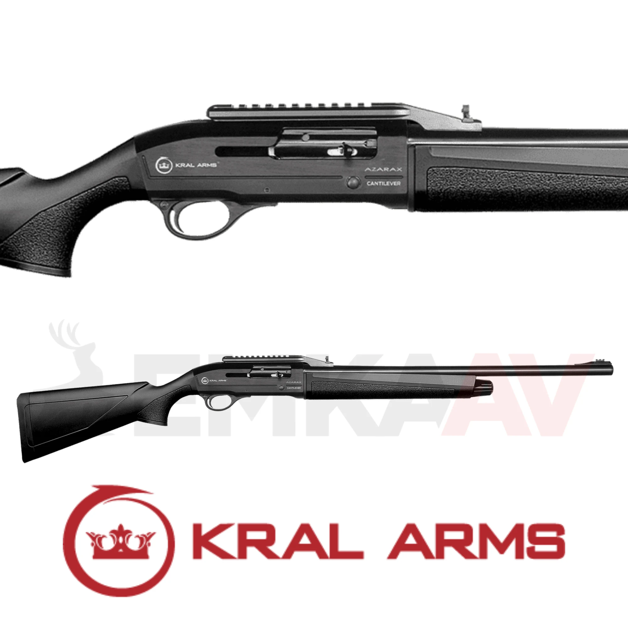 Kral Arms Azarax S Sentetik Cantilever Slug Otomatik Av Tüfeği