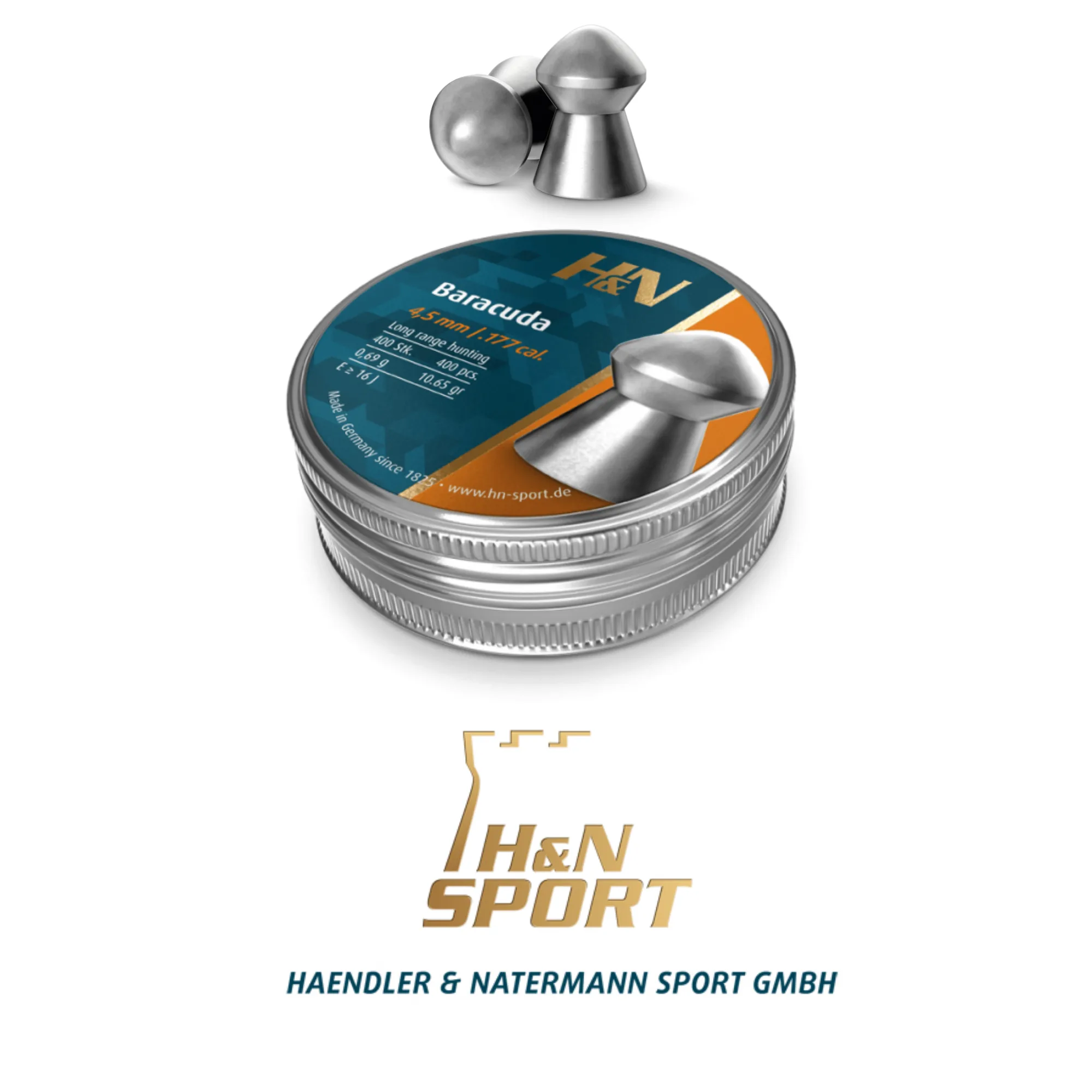 H&N Baracuda 4.5 mm Saçma / 400 Adet