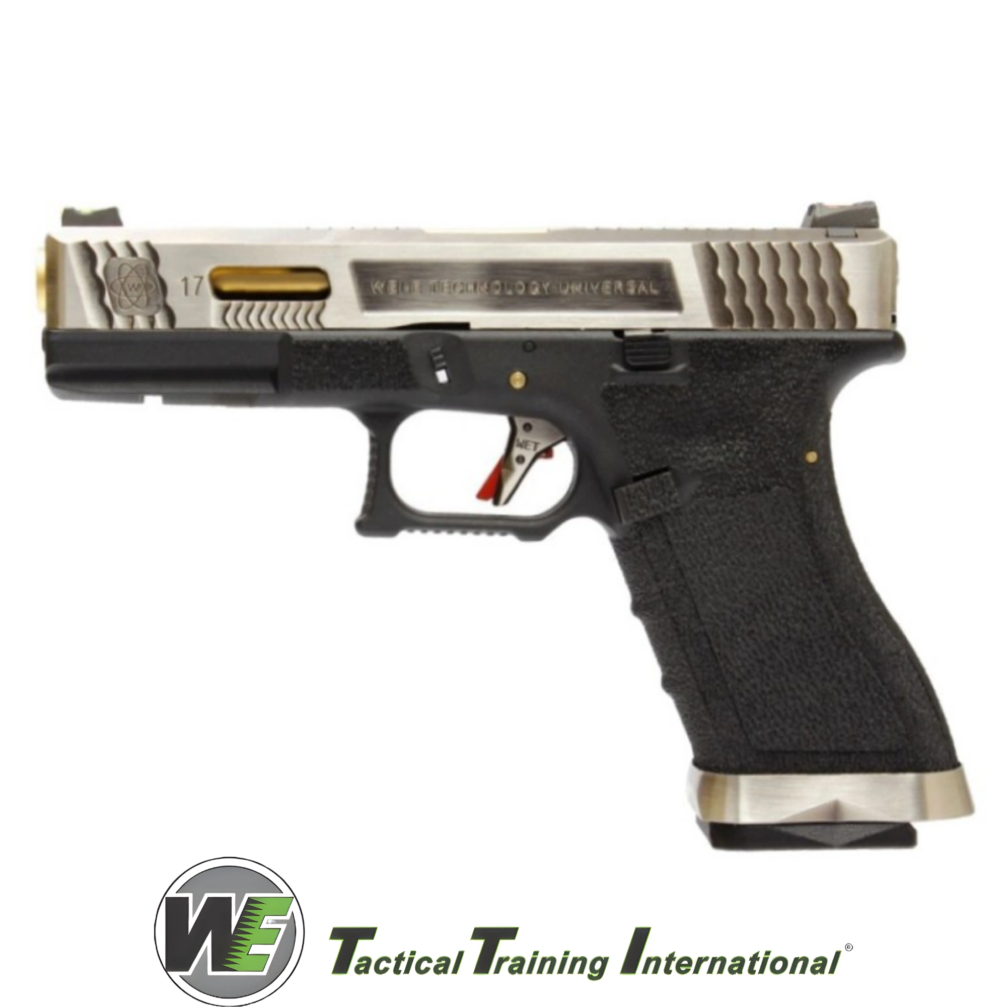 We Glock 17 T1 Silver Airsoft Tabanca (6mm)