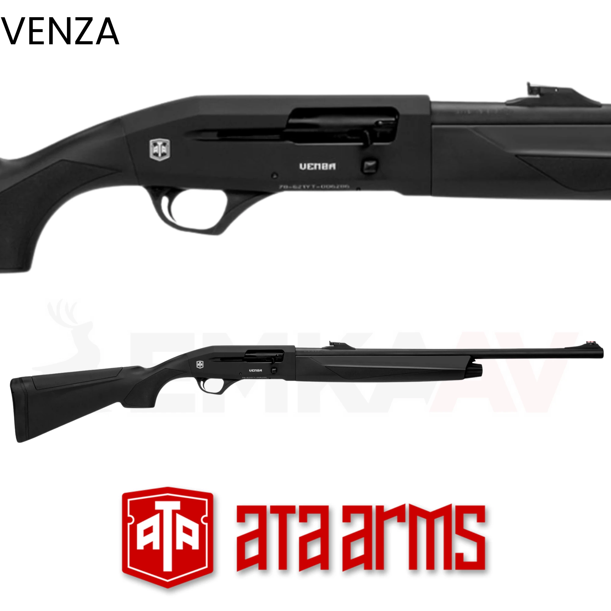 Ata Venza Sentetik Slug Yarı Otomatik Av Tüfeği
