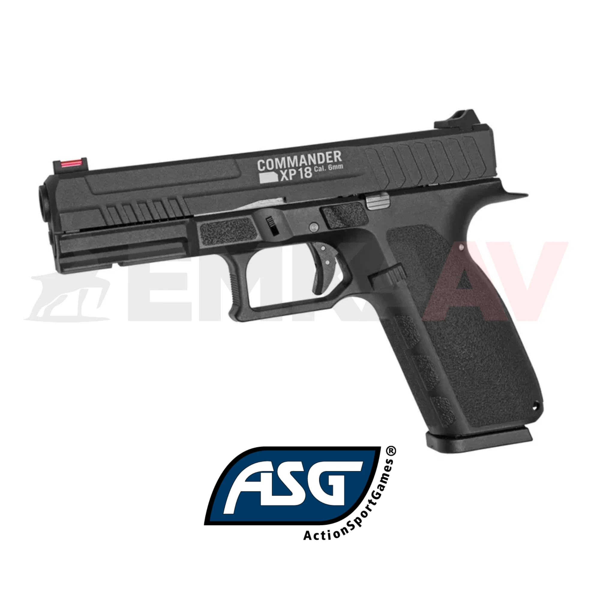 Asg Commander XP18 Blowback Airsoft Tabanca (Green Gas & CO2) 18965