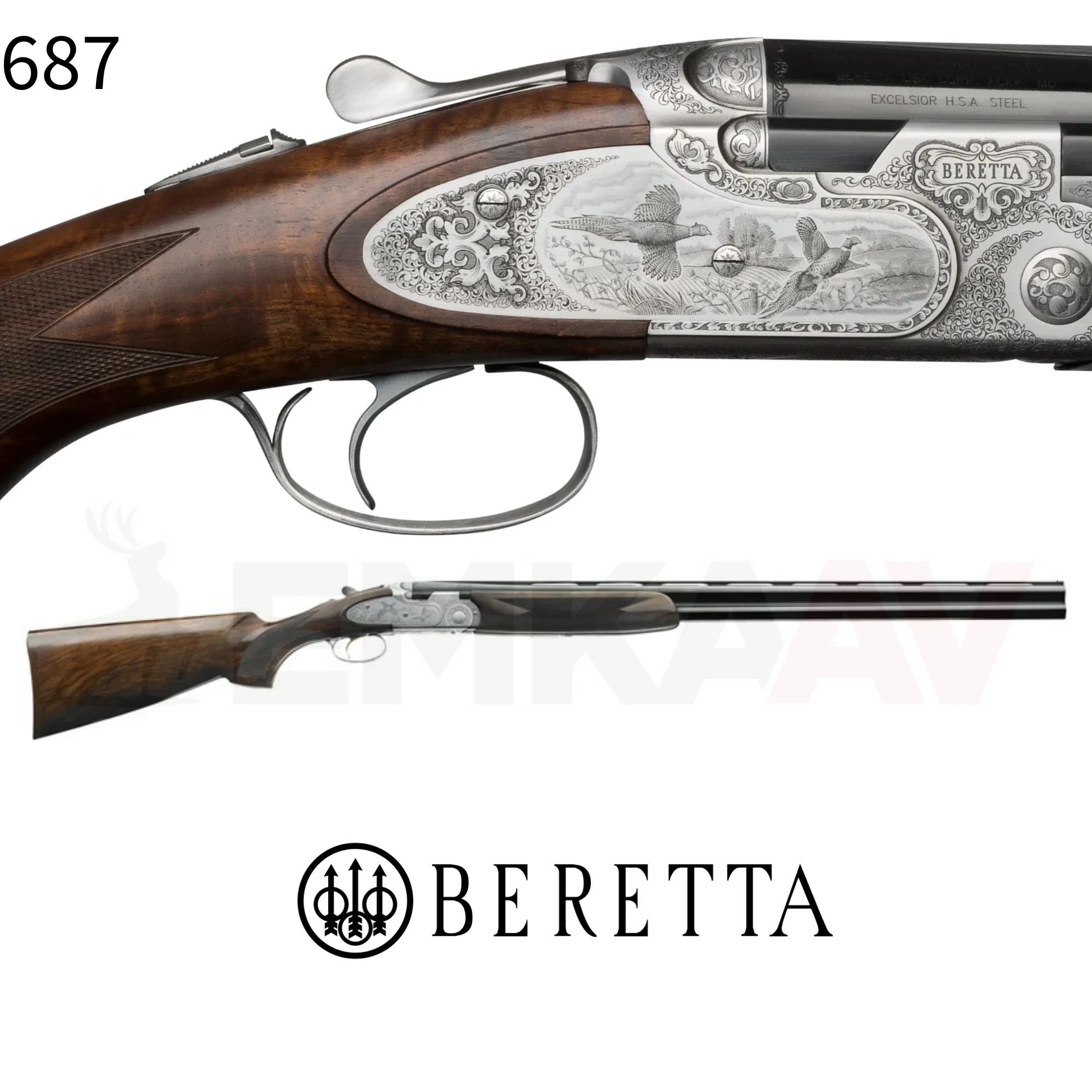 Beretta 687 EELL Diamond Pigeon Sporting Süperpoze Av Tüfeği